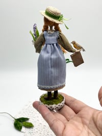 Image 2 of Pre-order (made to order) Anne of Green Gables inspired, miniature art doll figure