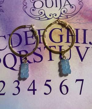 Image of Gummy Bear Hoop Earrings