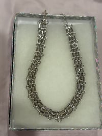 Double link silver 