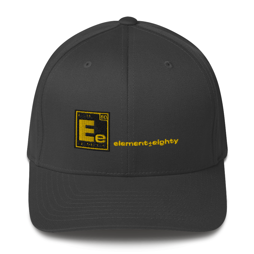 E80 Structured Twill Flexfit Cap - Closed Back