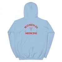 Image 14 of THE CADUCEUS HOODIE - RED LETTERING 