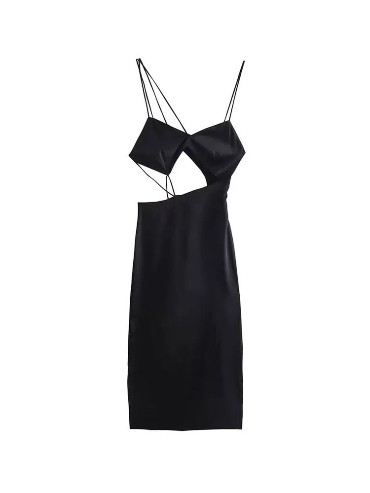 Image of 'Silky Strap' Dress (more colours) 