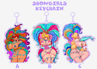 Image of Showgirls Keychain PRE-ORDER