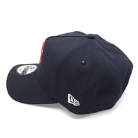 Image 2 of Boston Red Sox 9Forty A-Frame x Neighborhood Framework Collection (Sidepatch) Navy/Red/White