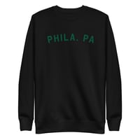 Phila. PA Black Kelly Embroidered Sweatshirt