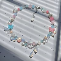 Image 3 of ponyo necklace + earrings ༄｡° .ᐟ