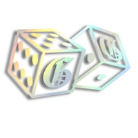 Image 1 of Dice G decal
