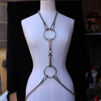 Image 2 of Chainmail and horsebit body chain