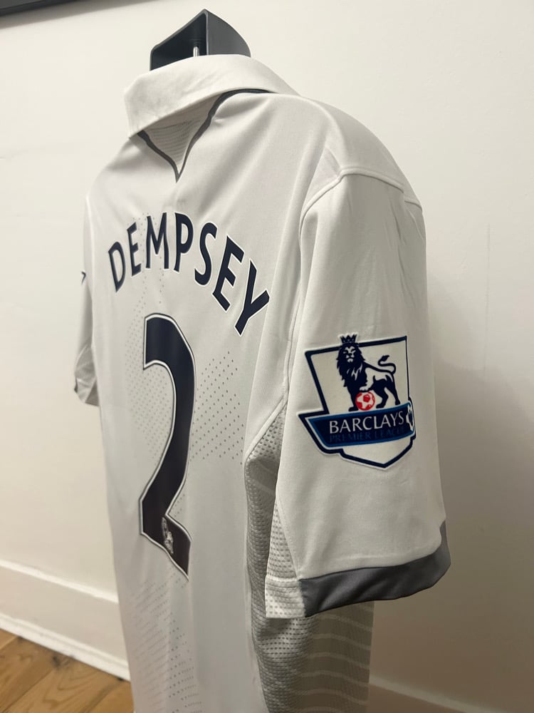 Image of Tottenham Hotspur “DEMPSEY 2” 2012/13 Home Shirt + PL patches (M)