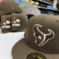 Image 2 of New Era 59Fifty Walnut / Mud Pie 