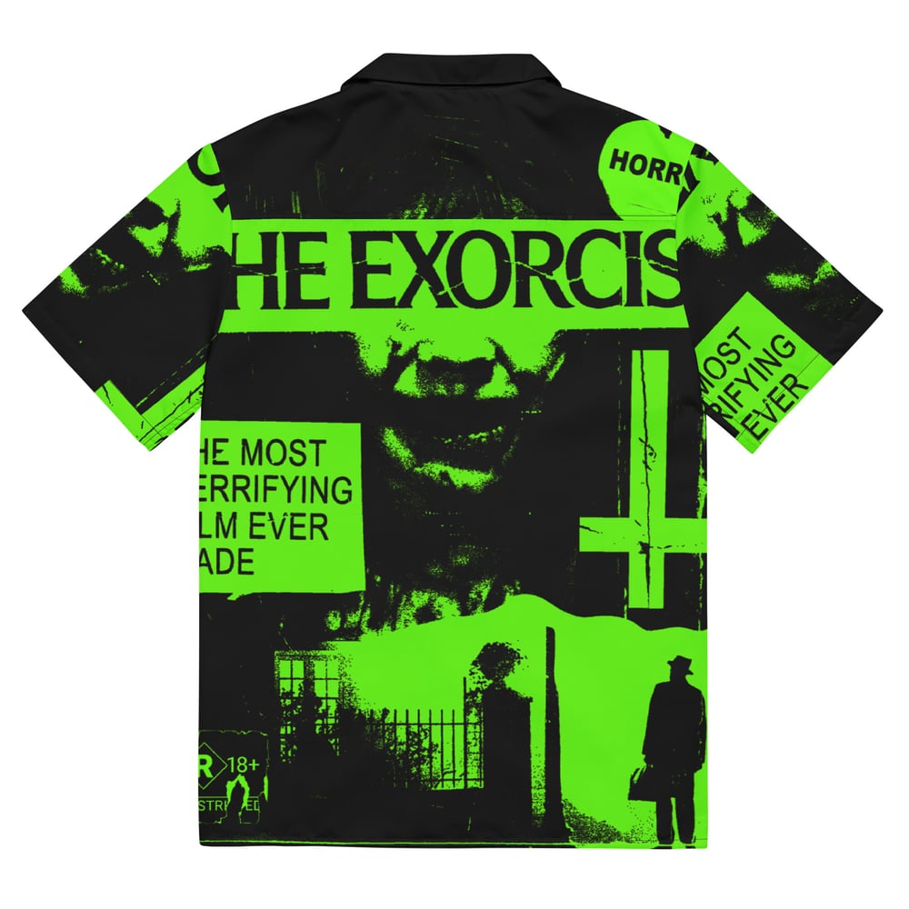 Image of Exorcist button down shirt