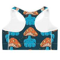 Image 2 of Mushroom Boobies Sports bra