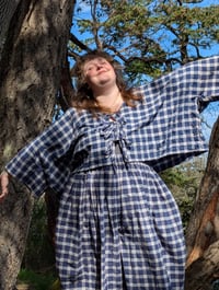 Image 2 of Dark Blue Tartan Set