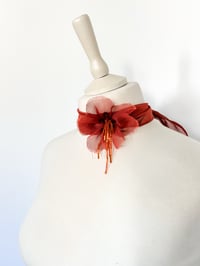 Image 1 of Choker flor - naranja