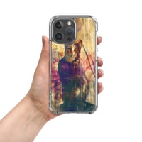 Image 1 of Beautiful Colorful Oil Painting Tabby Cat Inspired Clear Case for iPhone®