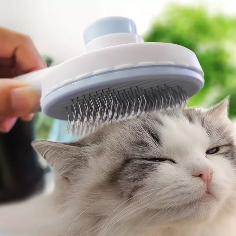 GROOMING SELF-CLEANING SLICKER BRUSH