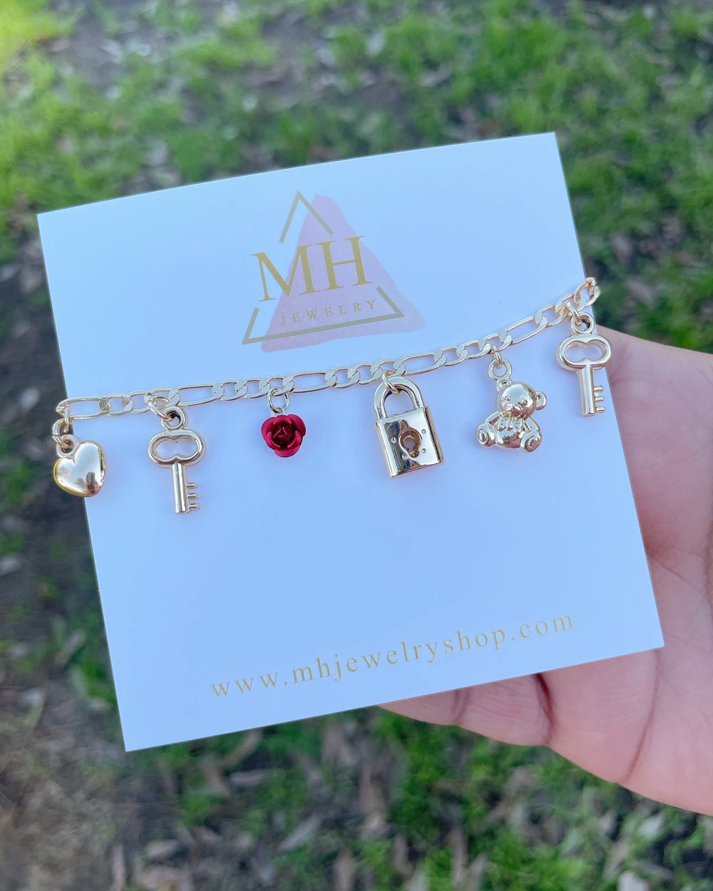 Valentine’s Day Charm Bracelet