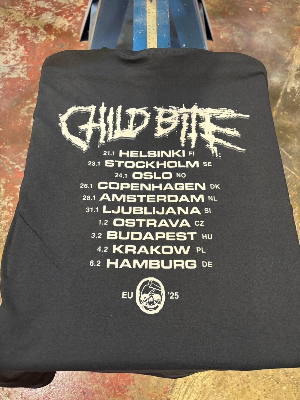 Burnt Offerings (Euro Tour Edition) - Black Tee