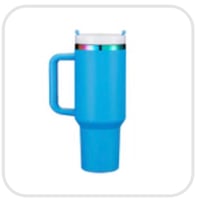 Image 5 of La Bubu Rainbow 40oz Tumbler