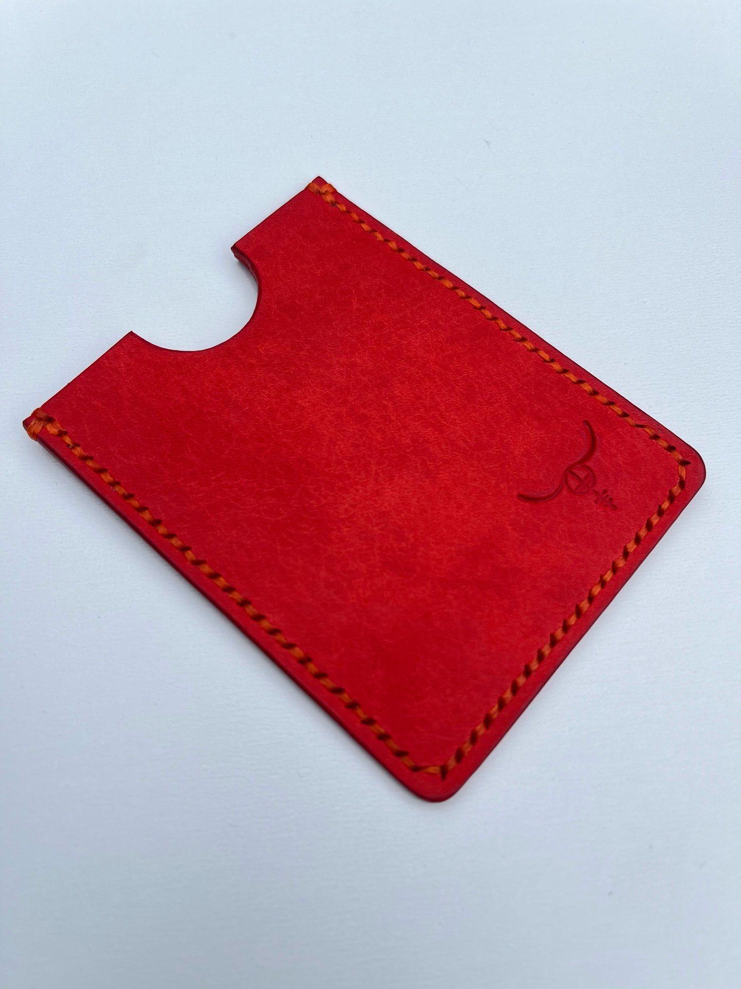 Image of Red Pueblo Cardholder (Blaze Orange)