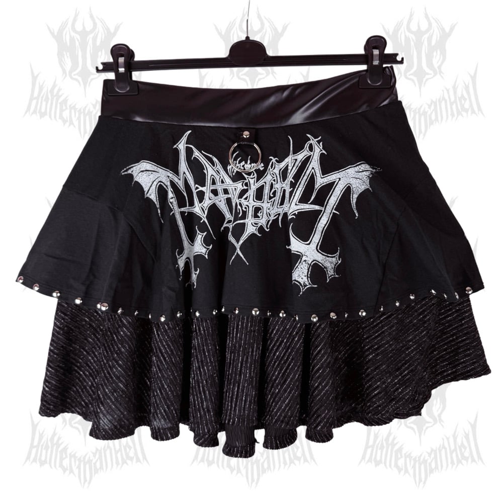 Mayhem "Logo" Mini Skirt (SIZE L/XL)
