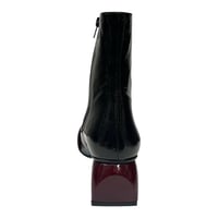 Image 5 of Di Chenzo 6004 BLACK PATENT/BORDO