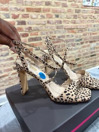 Image 1 of Cheetah Print Sandals (NEW)