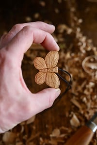Image 6 of Butterfly Pendant Necklace 
