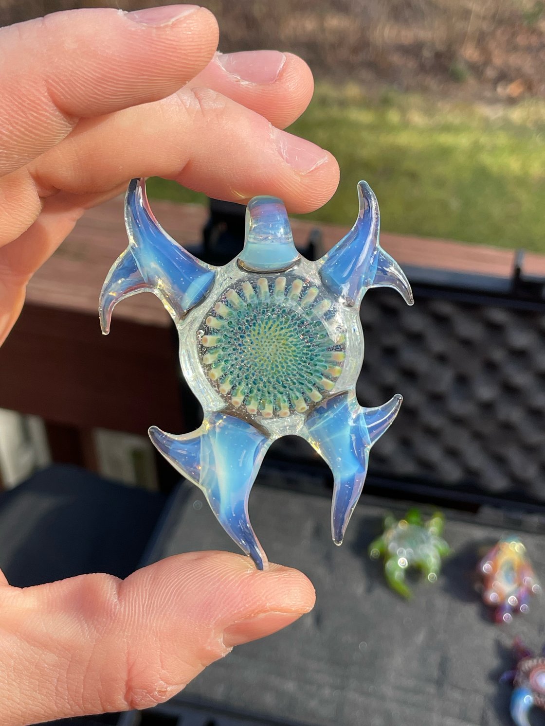Image of Glopal UV horned implosion