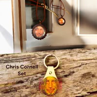 Image 1 of Chris Cornell necklace and keychain