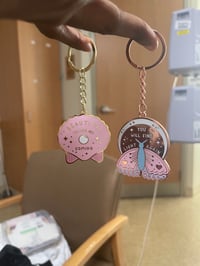 Image 2 of Mental Health Lux Enamel Keychains