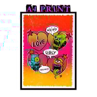 Image 1 of I Love Freaks! Print