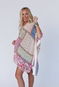Image 5 of Boho Patchwork Kimono