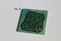 Image 4 of coasters - green 
