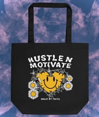 Image 1 of WALK BY FAITH TOTE BAG