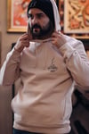  "Smoke" Alt-Rosa Hoodie by Jools