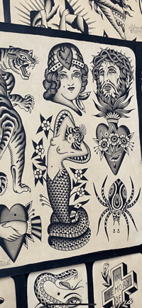 Image 3 of Medium tattoo flash 1