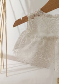 Image 5 of Photo prop - Newborn girls photography set - Arlene - off white