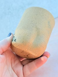 Image 5 of Cobalt and Buff Titty Tumbler No. 02