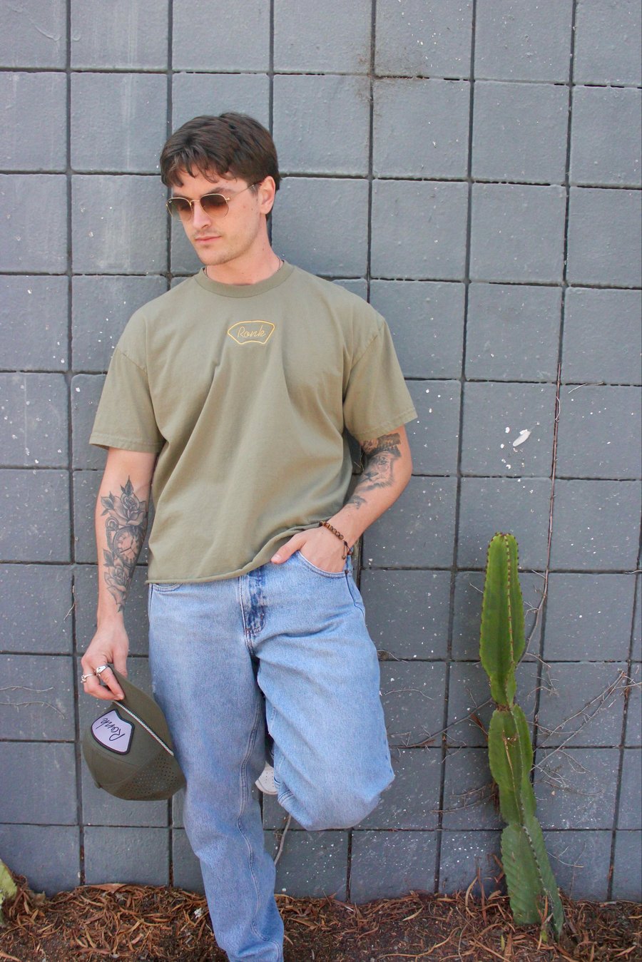 Image of Crop tee army