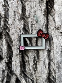Image 1 of Death Kitty Batterman Pin