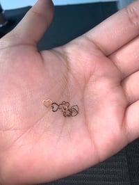 Gold Metal Hearts
