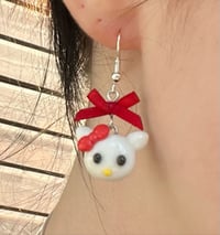 Image 3 of Hello Kitty earrings