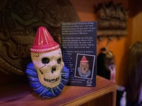 Image 2 of SKULL CLOWN Graveface Museum True Crime 14 oz Ceramic Mug