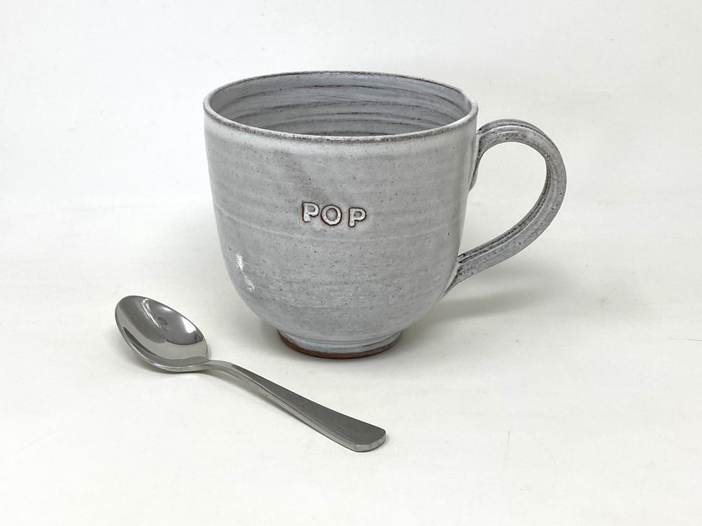 Image of Debossed ‘POP’ Mug