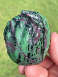 Image 6 of Ruby Zoisite Incense Holder #1792