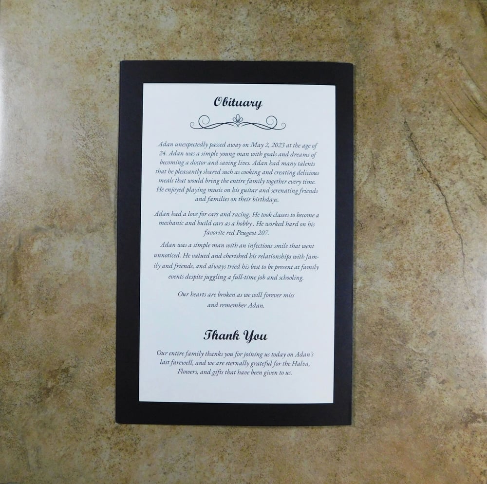 Imperial Program (Black) - Bifold