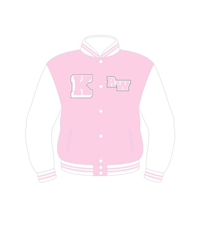 Initial Varsity Jacket, Black