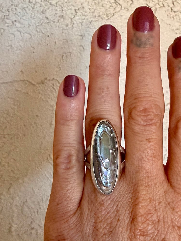 ABALONE RING / Size 6.5 Image 3