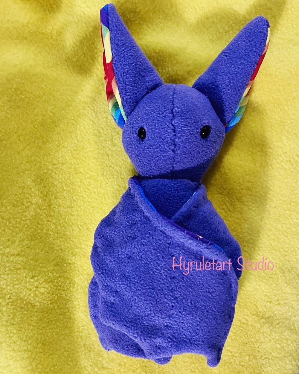 Purple Pride Bat Plush